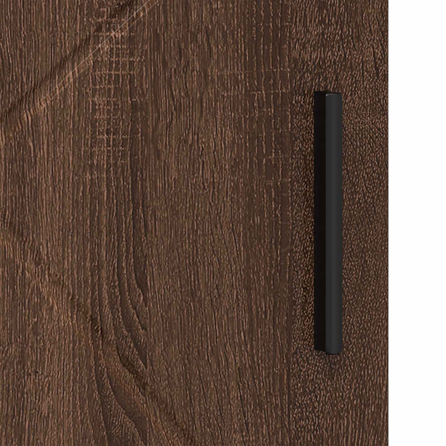 vidaXL Bathroom Cabinet with Storage Brown Oak 30 x 35 x 95 cm