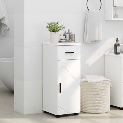 vidaXL Bathroom Cabinet White 30 x 35 x 80 cm Engineered wood, Metal