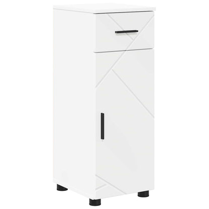 vidaXL Bathroom Cabinet White 30 x 35 x 80 cm Engineered wood & Metal