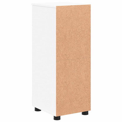 vidaXL Bathroom Cabinet White 30 x 35 x 80 cm Engineered wood & Metal