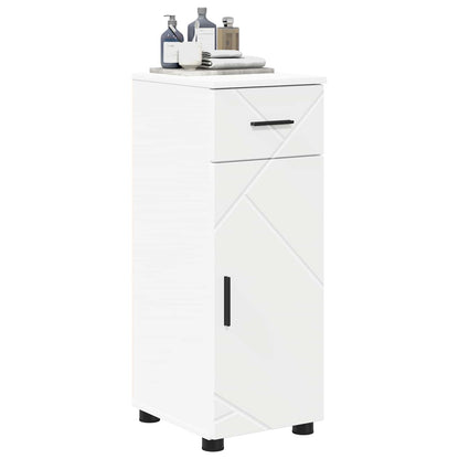 vidaXL Bathroom Cabinet White 30 x 35 x 80 cm Engineered wood & Metal