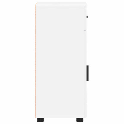 vidaXL Bathroom Cabinet White 30 x 35 x 80 cm Engineered wood & Metal