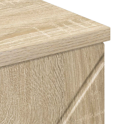 vidaXL Bathroom Cabinet with Drawer Sonoma Oak 30 x 35 x 80 cm