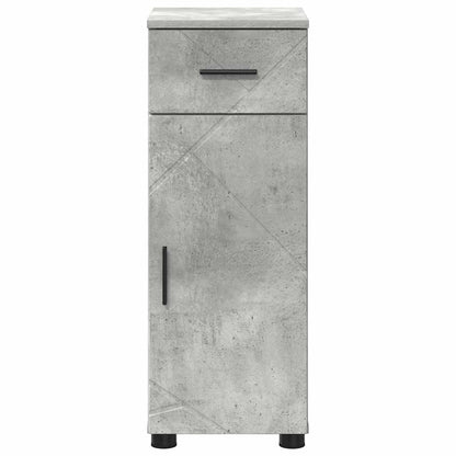 vidaXL Bathroom Cabinet Concrete Grey 30 x 35 x 80 cm