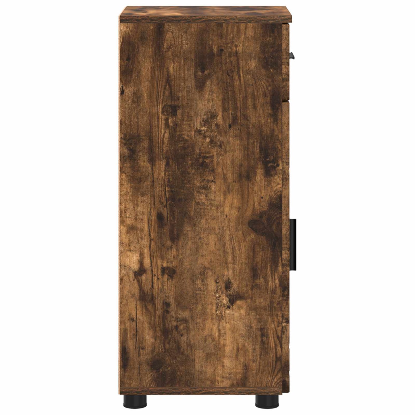 vidaXL Bathroom Cabinet Smoked Oak 30 x 35 x 80 cm