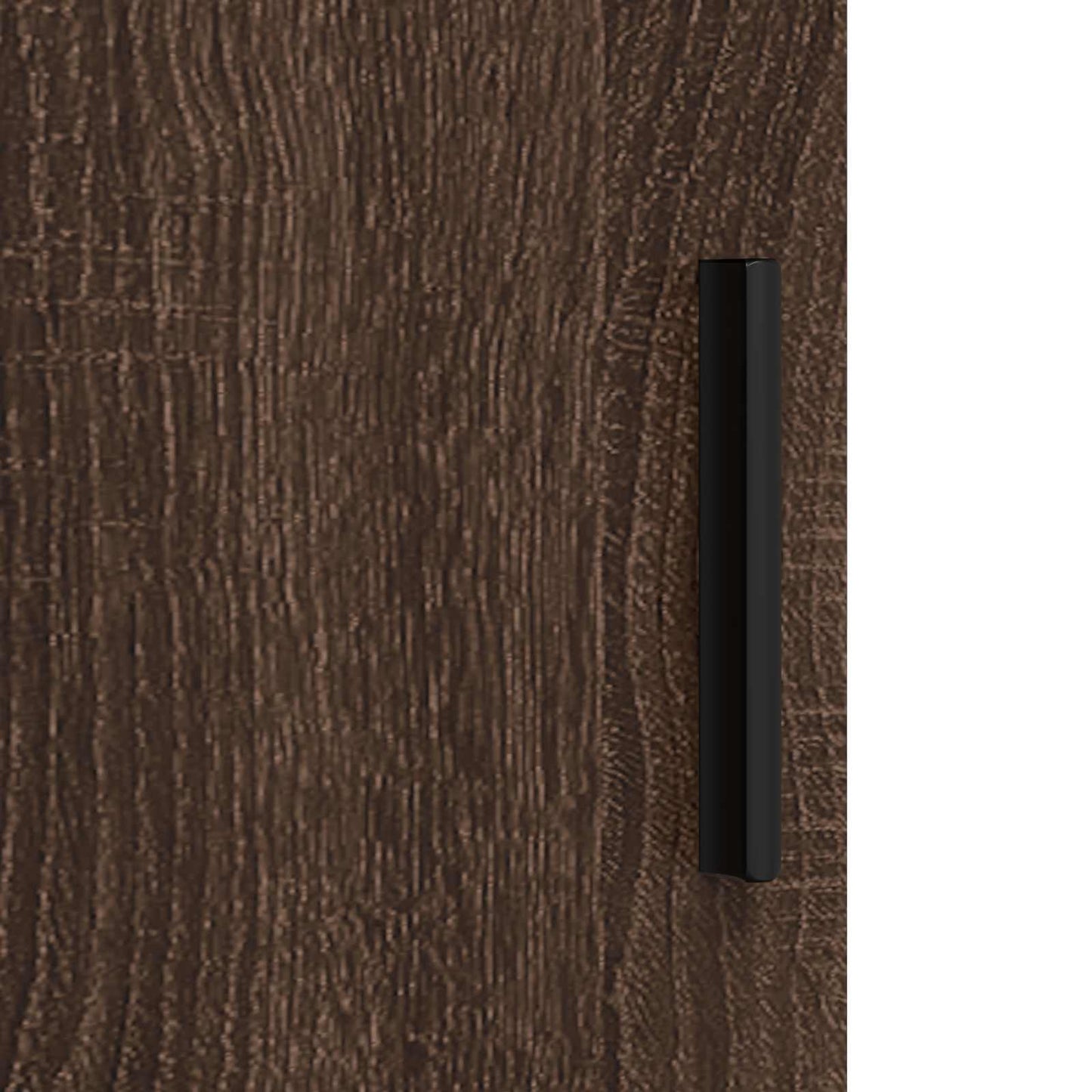 vidaXL Bathroom Cabinet with Drawer Brown Oak 30 x 35 x 80 cm