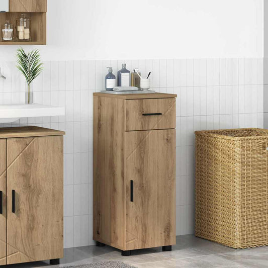 vidaXL Bathroom Cabinet Artisan Oak 30 x 35 x 80 cm