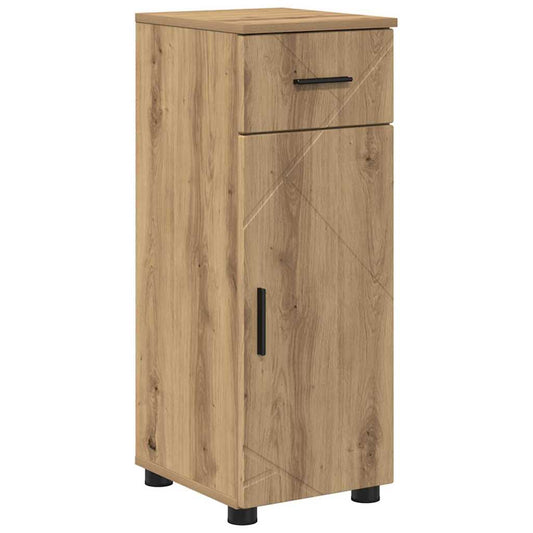 vidaXL Bathroom Cabinet Artisan Oak 30 x 35 x 80 cm