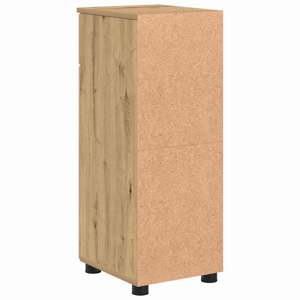 vidaXL Bathroom Cabinet Artisan Oak 30 x 35 x 80 cm