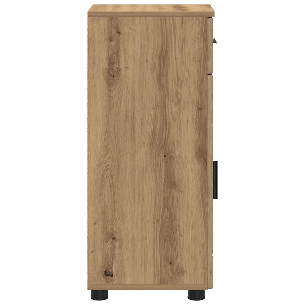 vidaXL Bathroom Cabinet Artisan Oak 30 x 35 x 80 cm