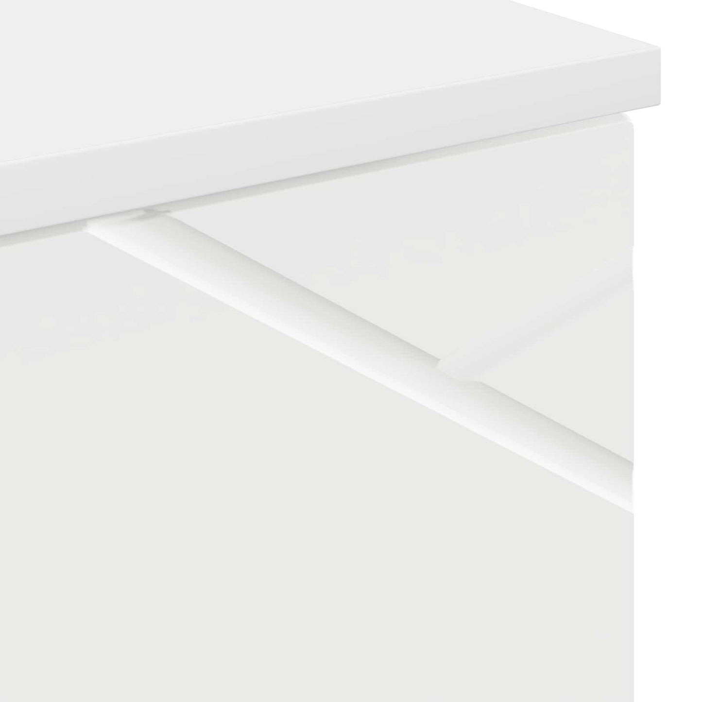 vidaXL Bathroom Cabinet White 30 x 35 x 192 cm Engineered wood & Metal