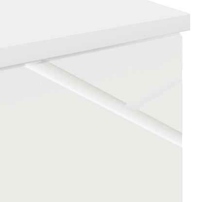 vidaXL Bathroom Cabinet White 30 x 35 x 192 cm Engineered wood & Metal
