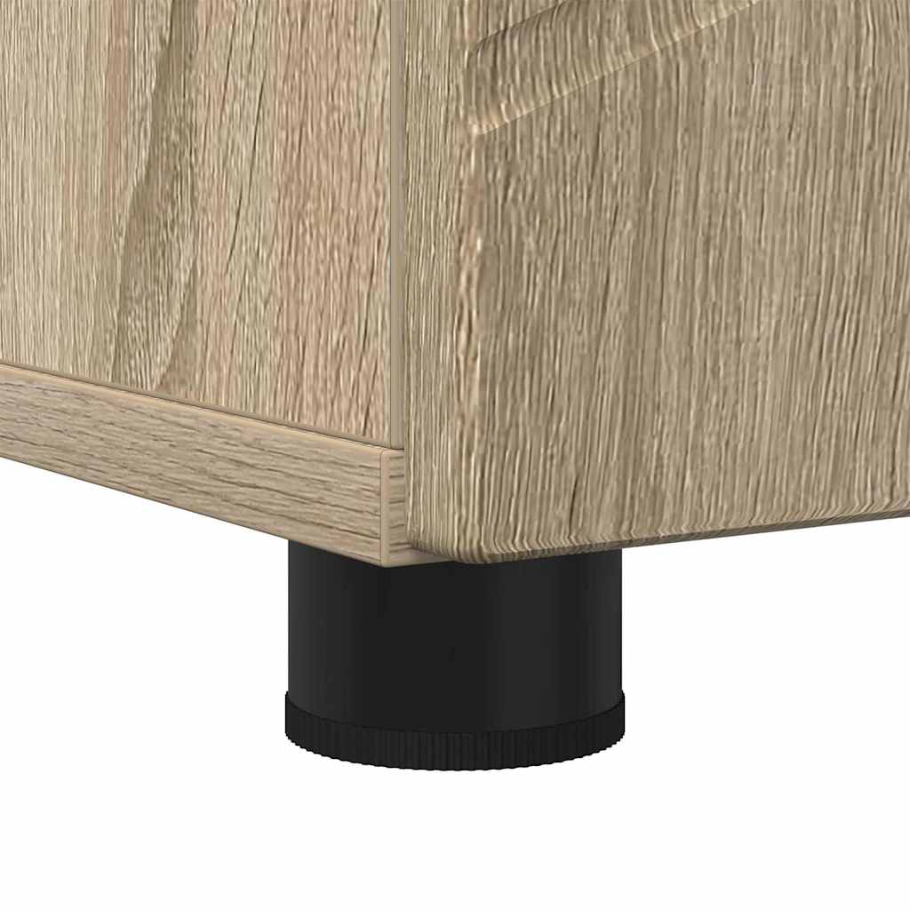 vidaXL Bathroom Cabinet with Storage Sonoma Oak 30 x 35 x 192 cm
