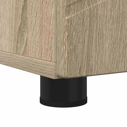 vidaXL Bathroom Cabinet with Storage Sonoma Oak 30 x 35 x 192 cm