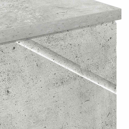 vidaXL Bathroom Cabinet with Storage Concrete Grey 30 x 35 x 192 cm