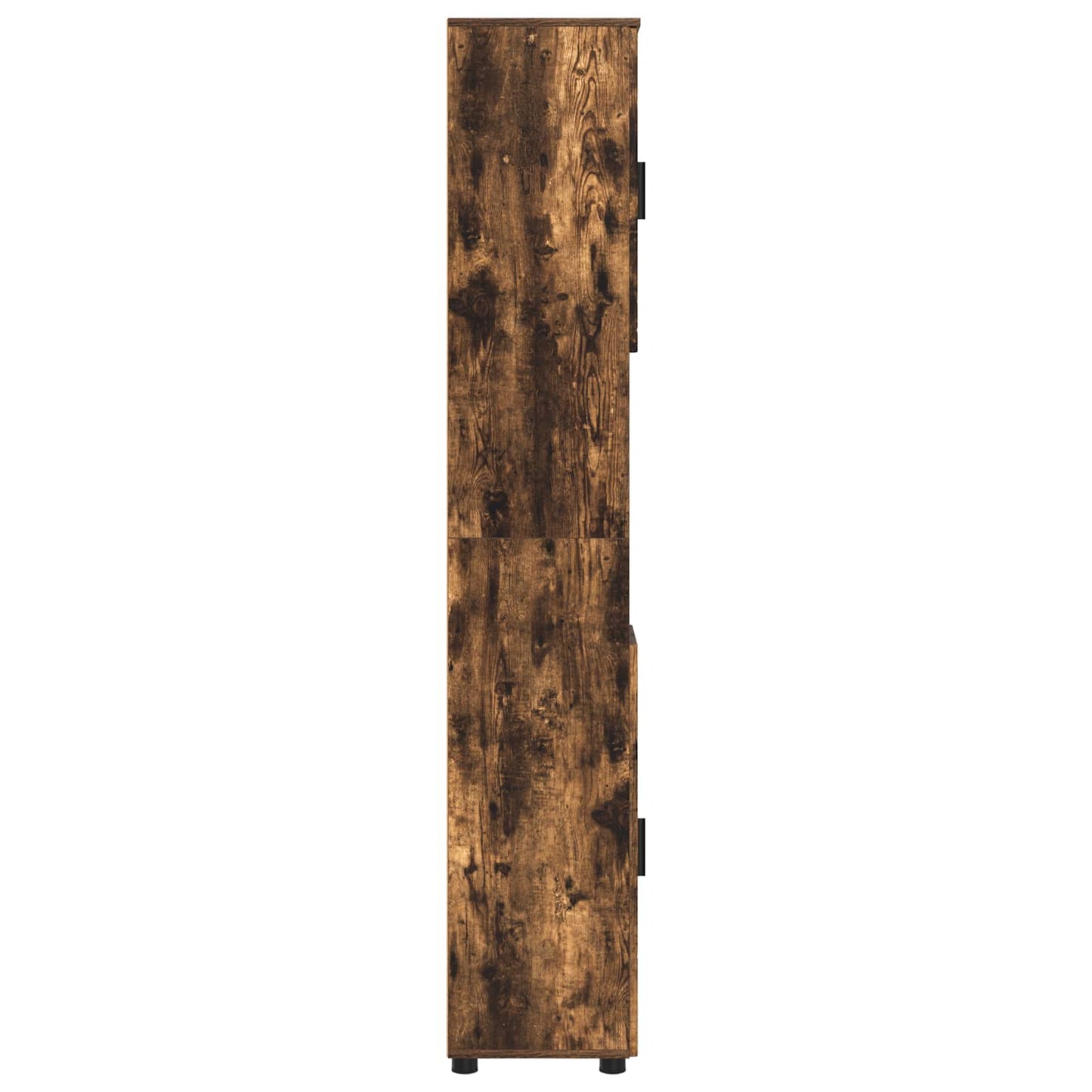 vidaXL Bathroom Cabinet Smoked Oak 30 x 35 x 192 cm