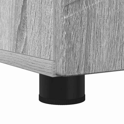 vidaXL Bathroom Cabinet with Storage Grey Sonoma 30 x 35 x 192 cm