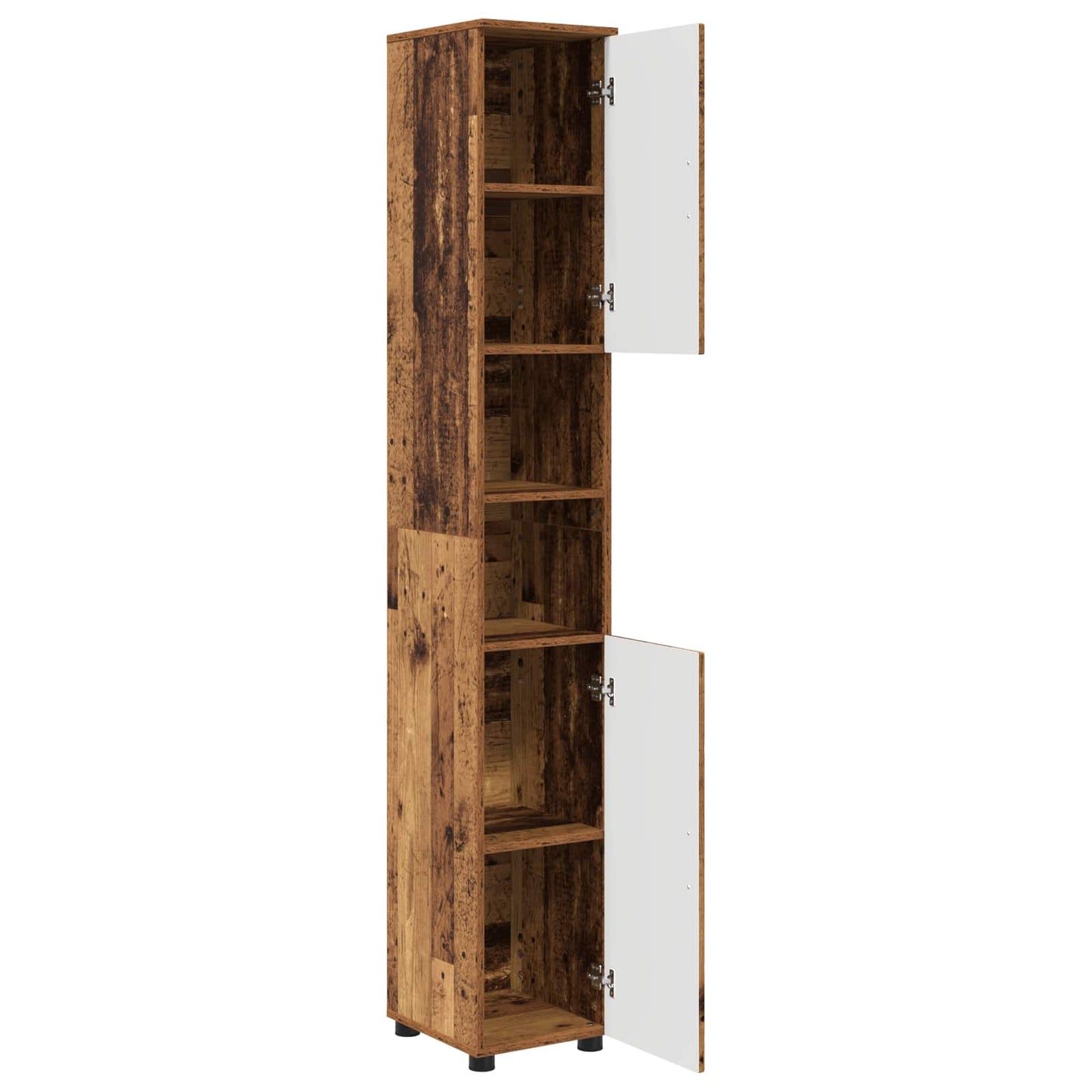 vidaXL Bathroom Cabinet Old Wood 30 x 35 x 192 cm