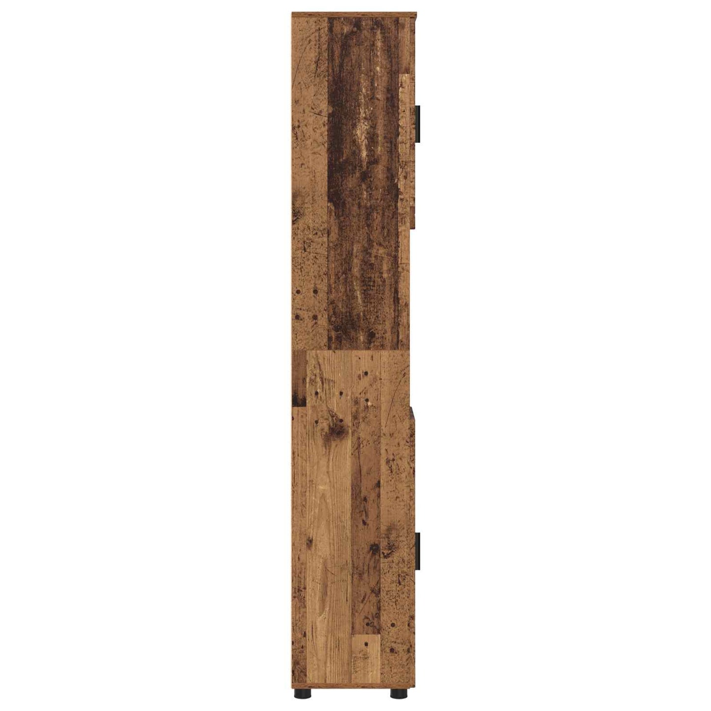 vidaXL Bathroom Cabinet Old Wood 30 x 35 x 192 cm