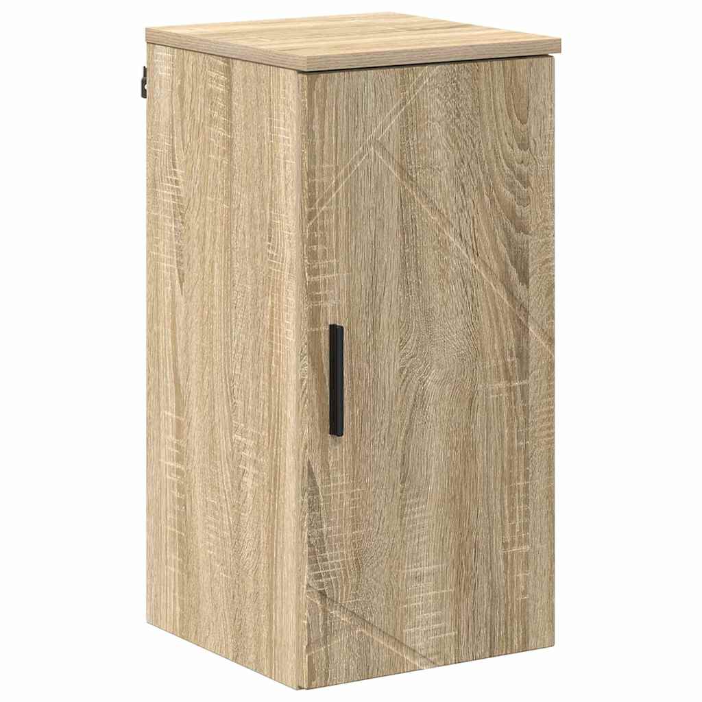 vidaXL Bathroom Cabinet Wall-mounted Sonoma Oak 30 x 31.5 x 61 cm
