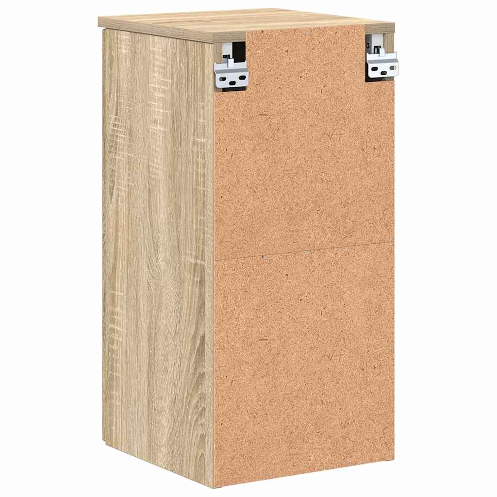 vidaXL Bathroom Cabinet Wall-mounted Sonoma Oak 30 x 31.5 x 61 cm