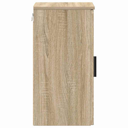vidaXL Bathroom Cabinet Wall-mounted Sonoma Oak 30 x 31.5 x 61 cm