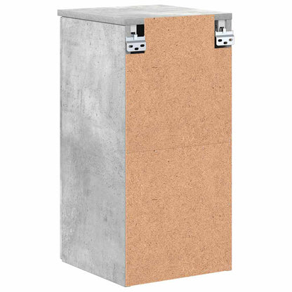 vidaXL Bathroom Cabinet Wall-mounted Concrete Grey 30 x 31.5 x 61 cm
