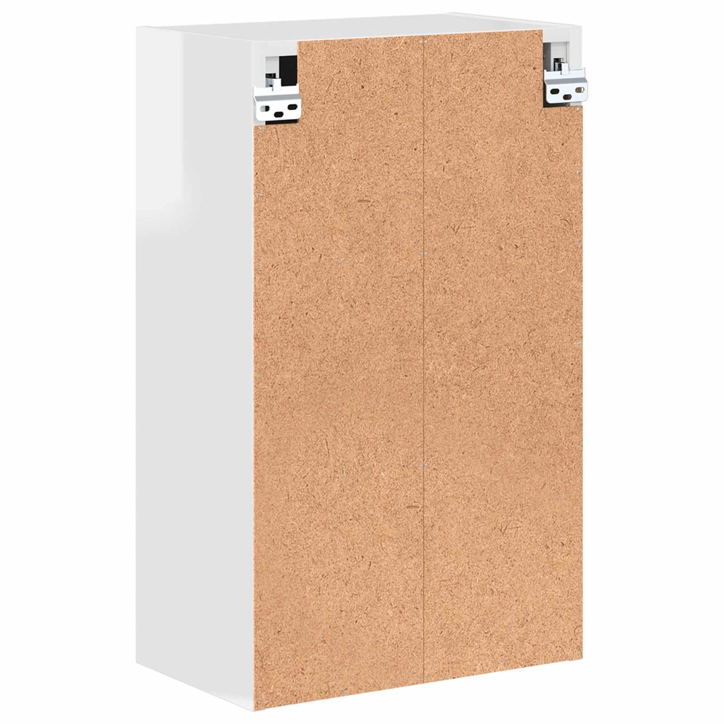 vidaXL Bathroom Cabinet with Door High Gloss White 30 x 31.5 x 61 cm