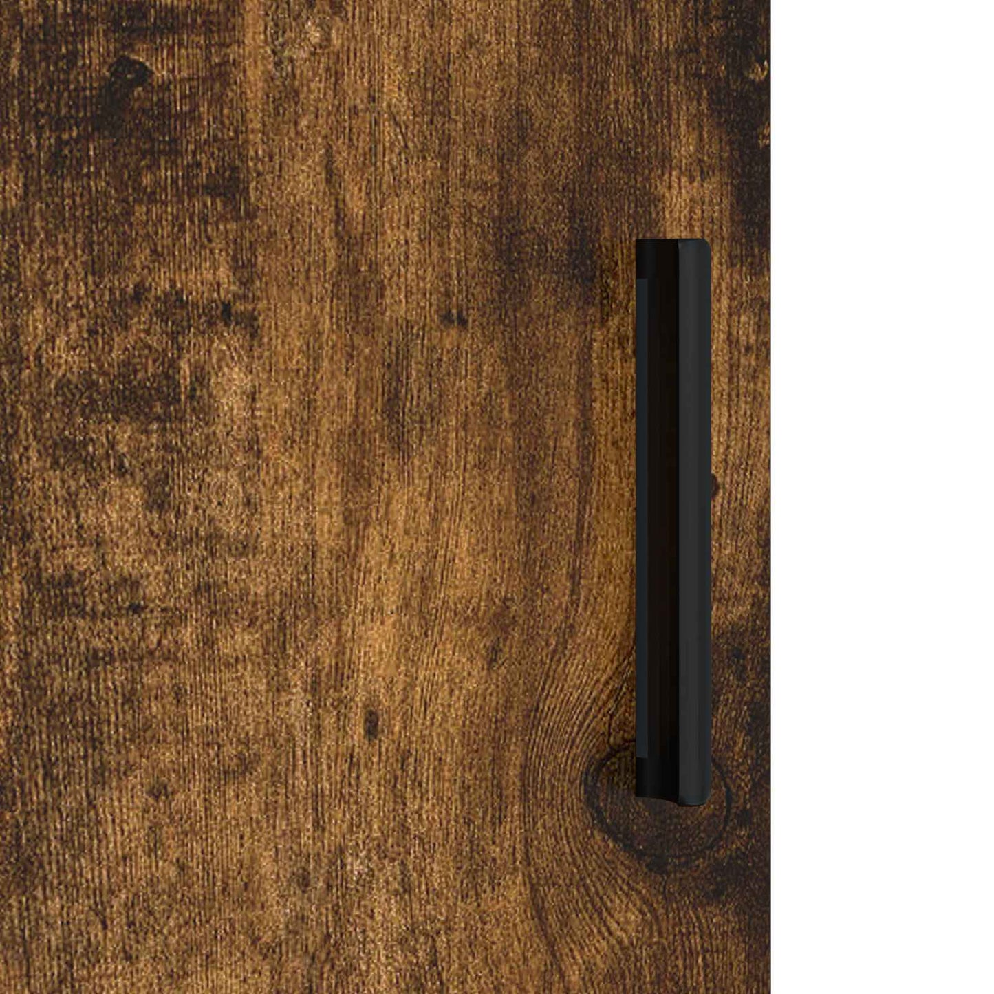 vidaXL Bathroom Cabinet Wall-mounted Smoked Oak 30 x 31.5 x 61 cm