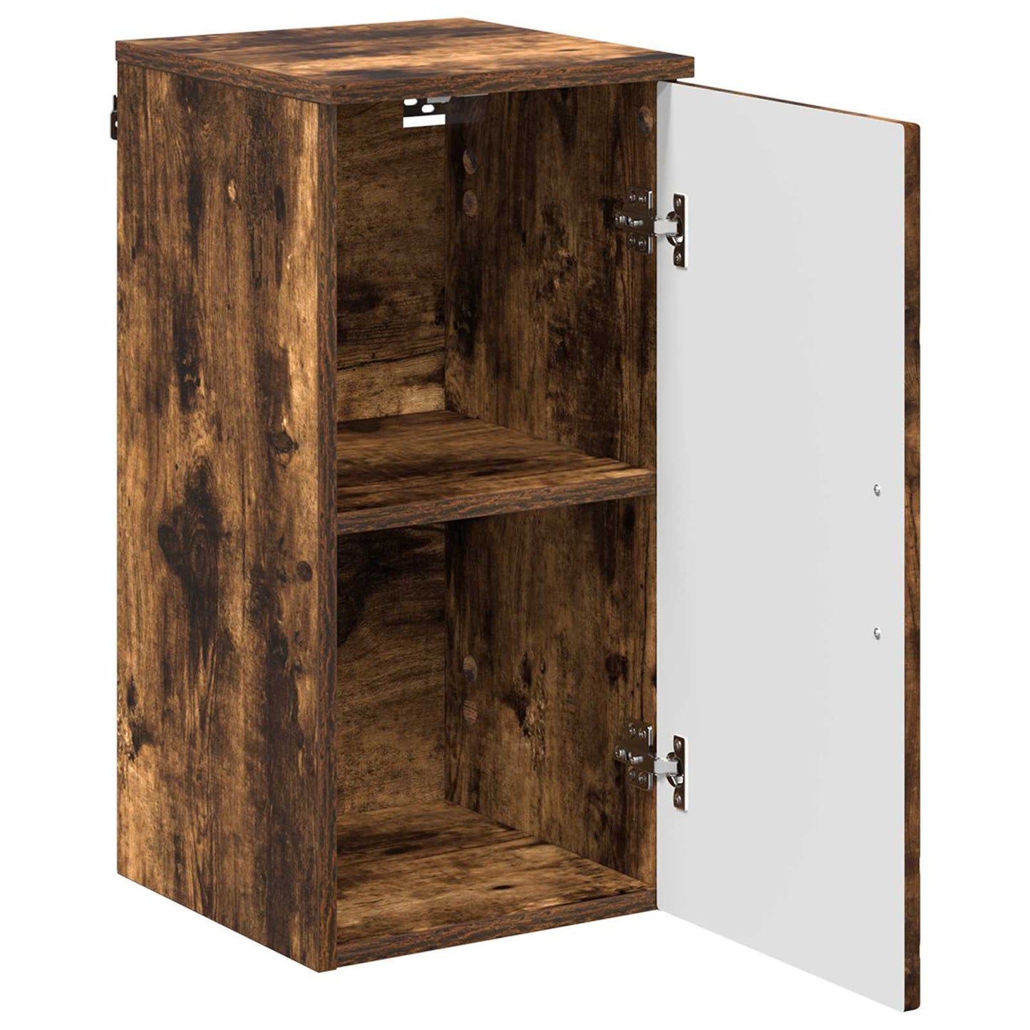 vidaXL Bathroom Cabinet Smoked Oak 30 x 31.5 x 61 cm