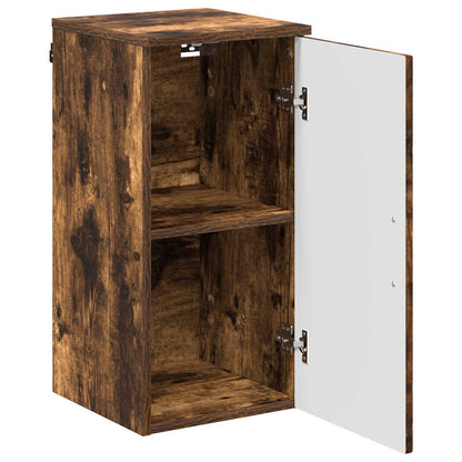 vidaXL Bathroom Cabinet Smoked Oak 30 x 31.5 x 61 cm