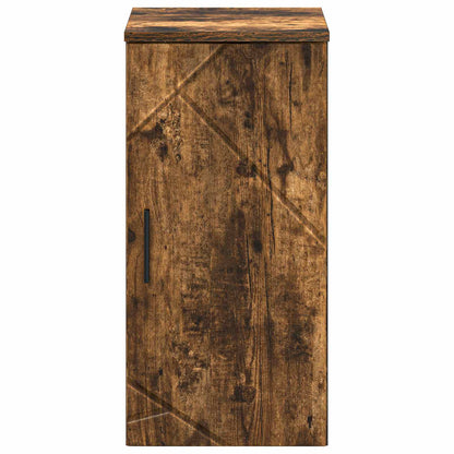 vidaXL Bathroom Cabinet Smoked Oak 30 x 31.5 x 61 cm