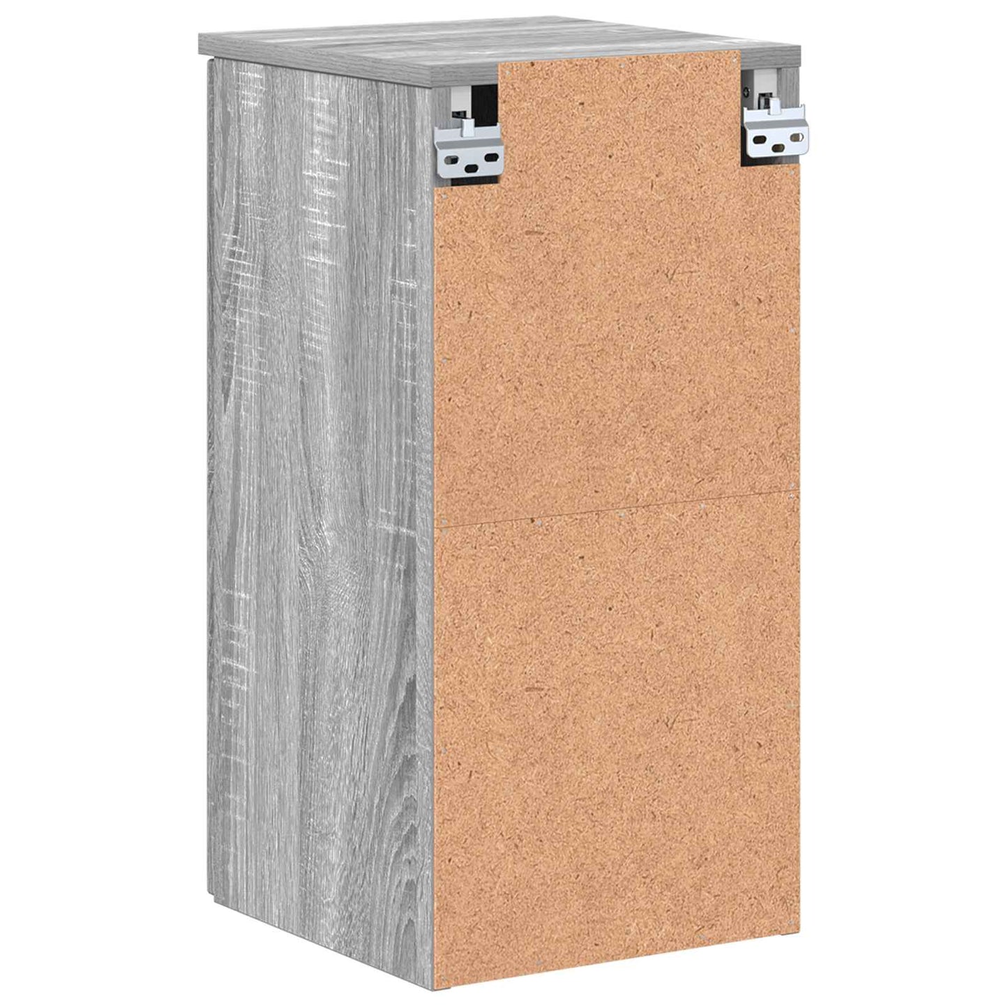 vidaXL Bathroom Cabinet Wall-mounted Grey Sonoma 30 x 31.5 x 61 cm