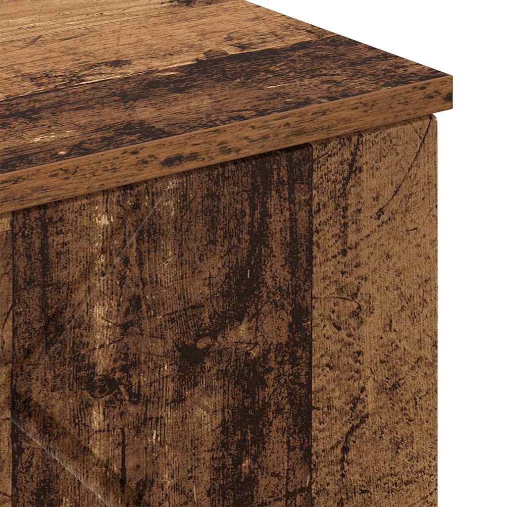 vidaXL Bathroom Cabinet Wall-mounted Old Wood 30 x 31.5 x 61 cm