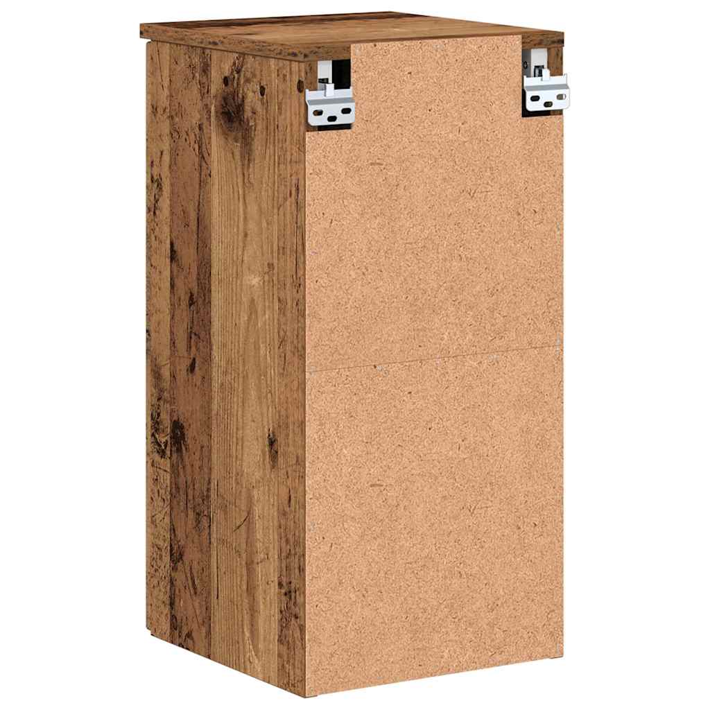 vidaXL Bathroom Cabinet Wall-mounted Old Wood 30 x 31.5 x 61 cm