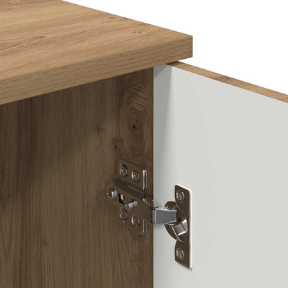 vidaXL Bathroom Cabinet Wall-mounted Artisan Oak 30 x 31.5 x 61 cm