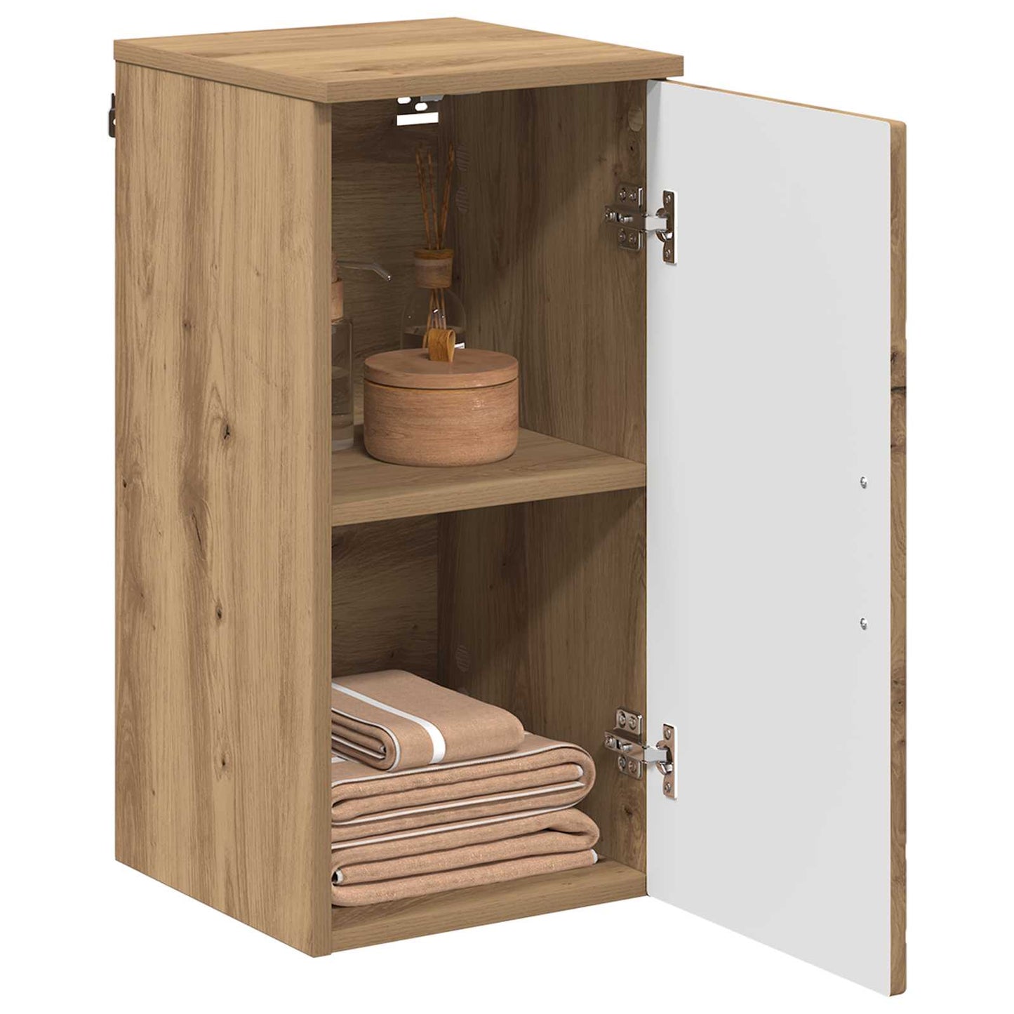 vidaXL Bathroom Cabinet Artisan Oak 30 x 31.5 x 61 cm