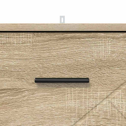 vidaXL Bedside Cabinet Sonoma oak 38 x 38 x 66 cm Engineered wood