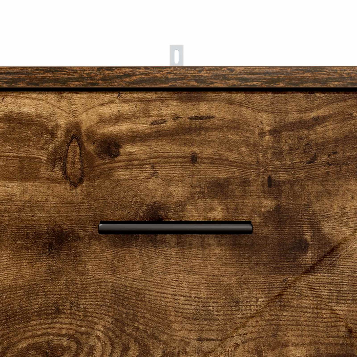 vidaXL Bedside Cabinet Smoked oak 38 x 38 x 66 cm Engineered wood