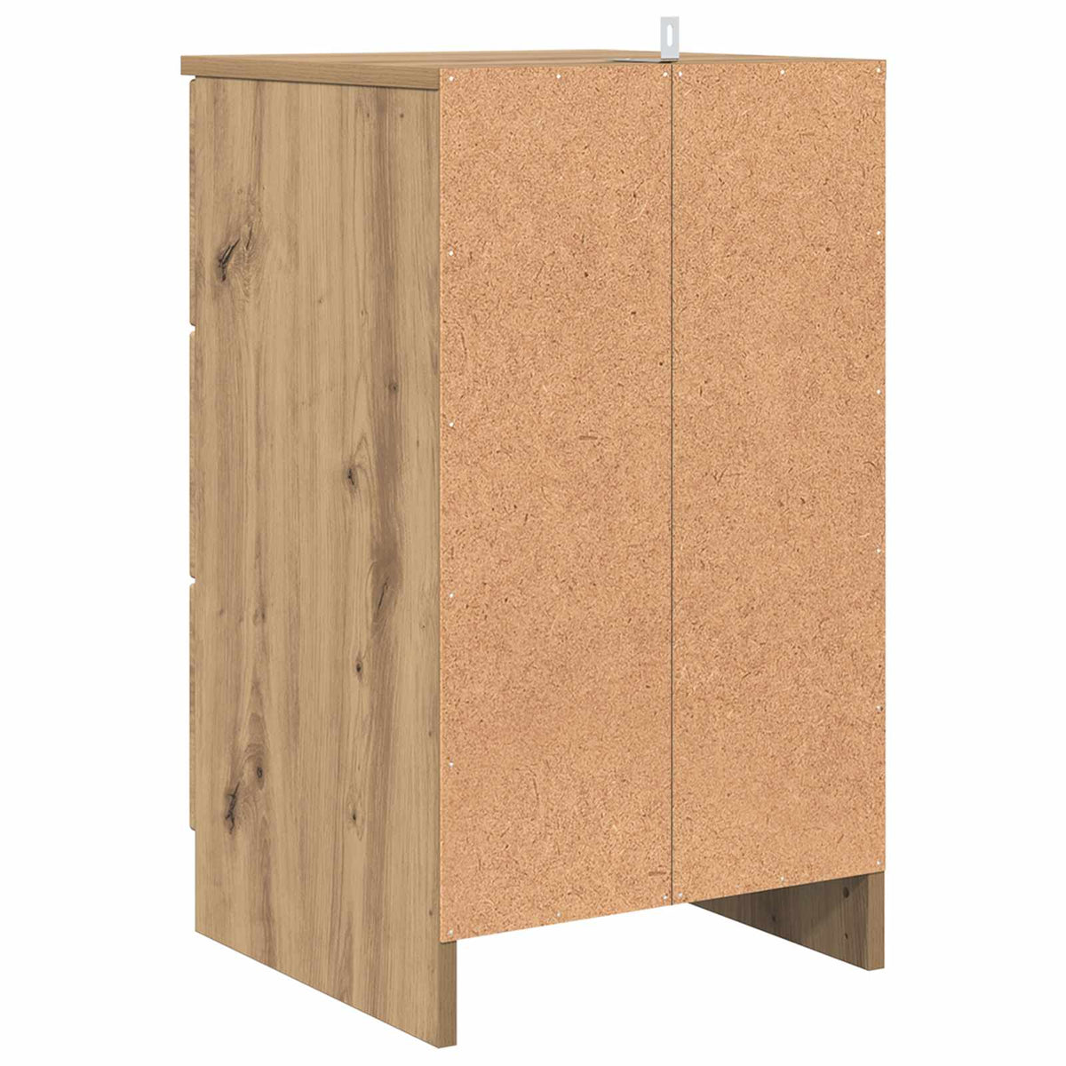 vidaXL Bedside Cabinet Artisan oak 38 x 38 x 66 cm Engineered wood