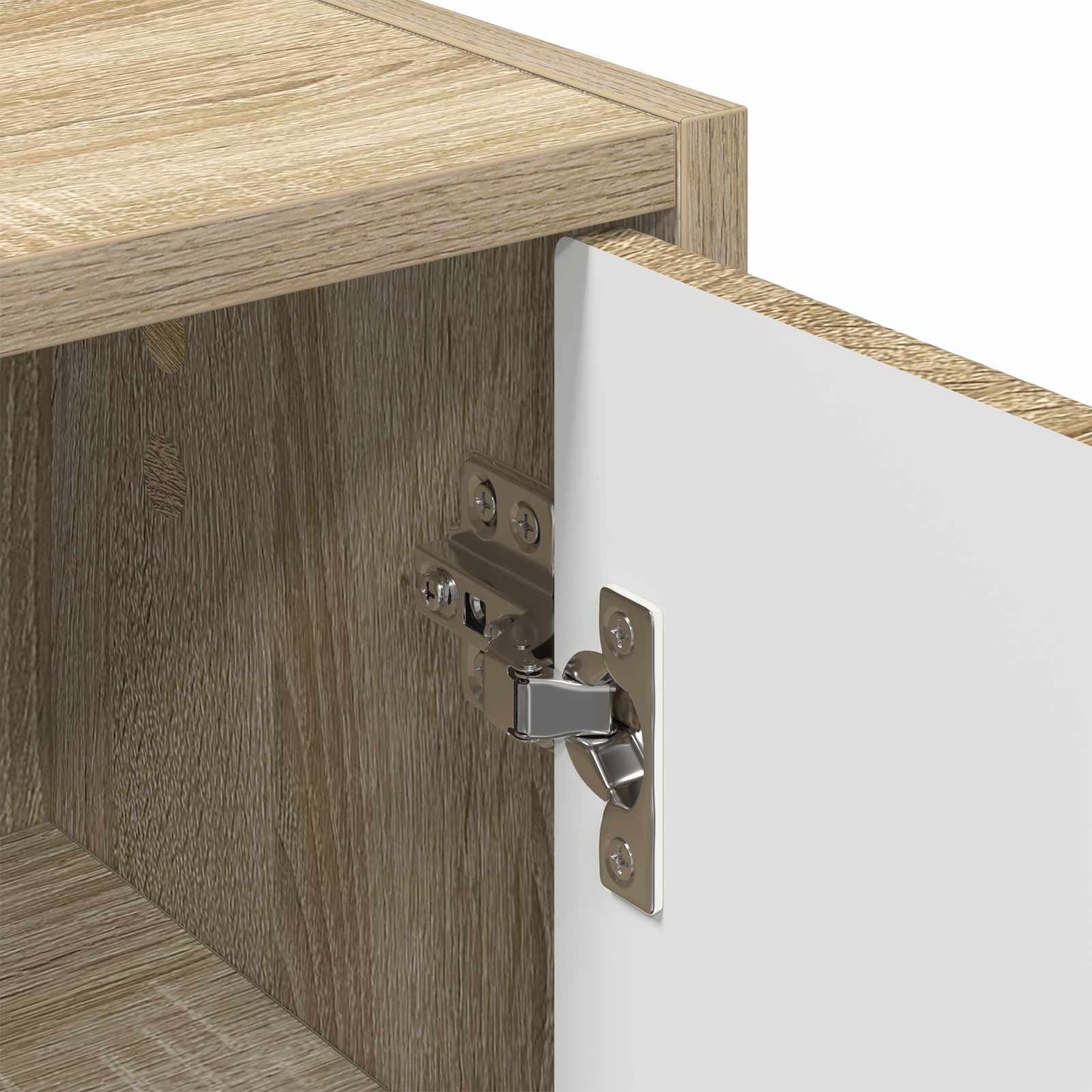 vidaXL Bathroom Cabinet Sonoma Oak 39 x 23.5 x 65 cm