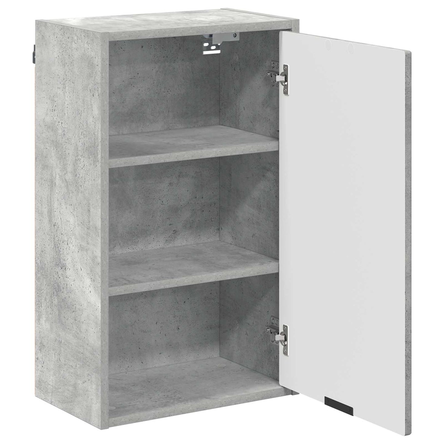 vidaXL Bathroom Cabinet Wall-mounted Concrete Grey 39 x 23.5 x 65 cm