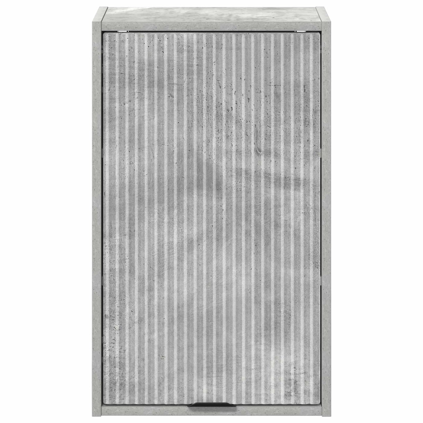 vidaXL Bathroom Cabinet Concrete Grey 39 x 23.5 x 65 cm