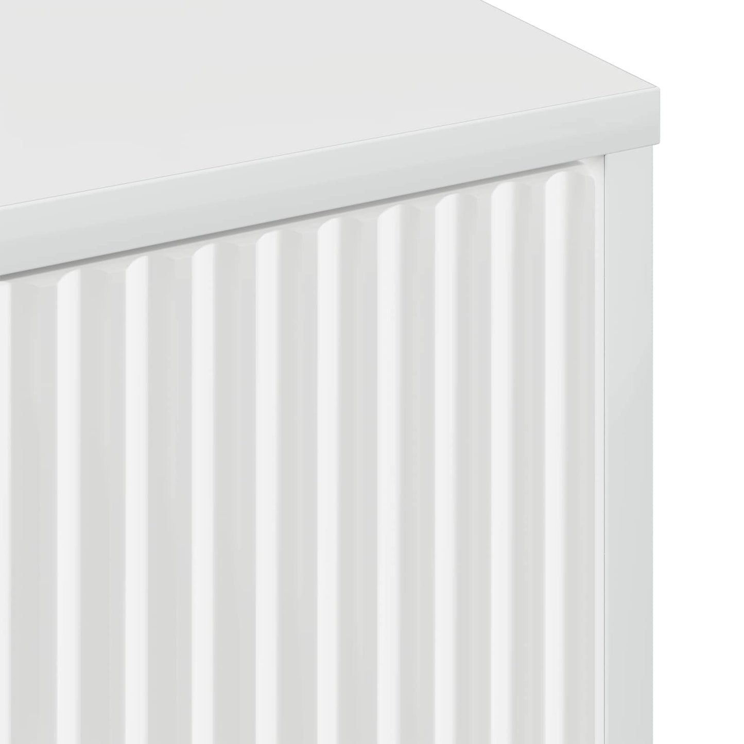 vidaXL Bathroom Cabinet High Gloss White 39 x 23.5 x 65 cm