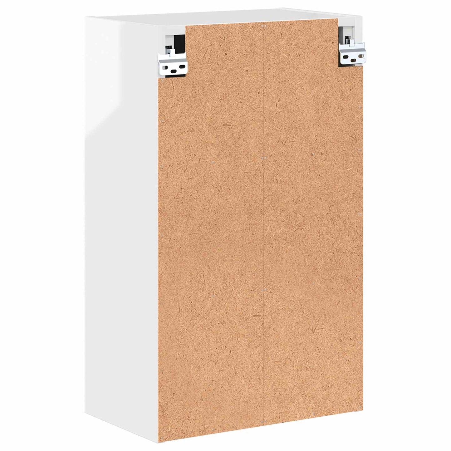vidaXL Bathroom Cabinet High Gloss White 39 x 23.5 x 65 cm
