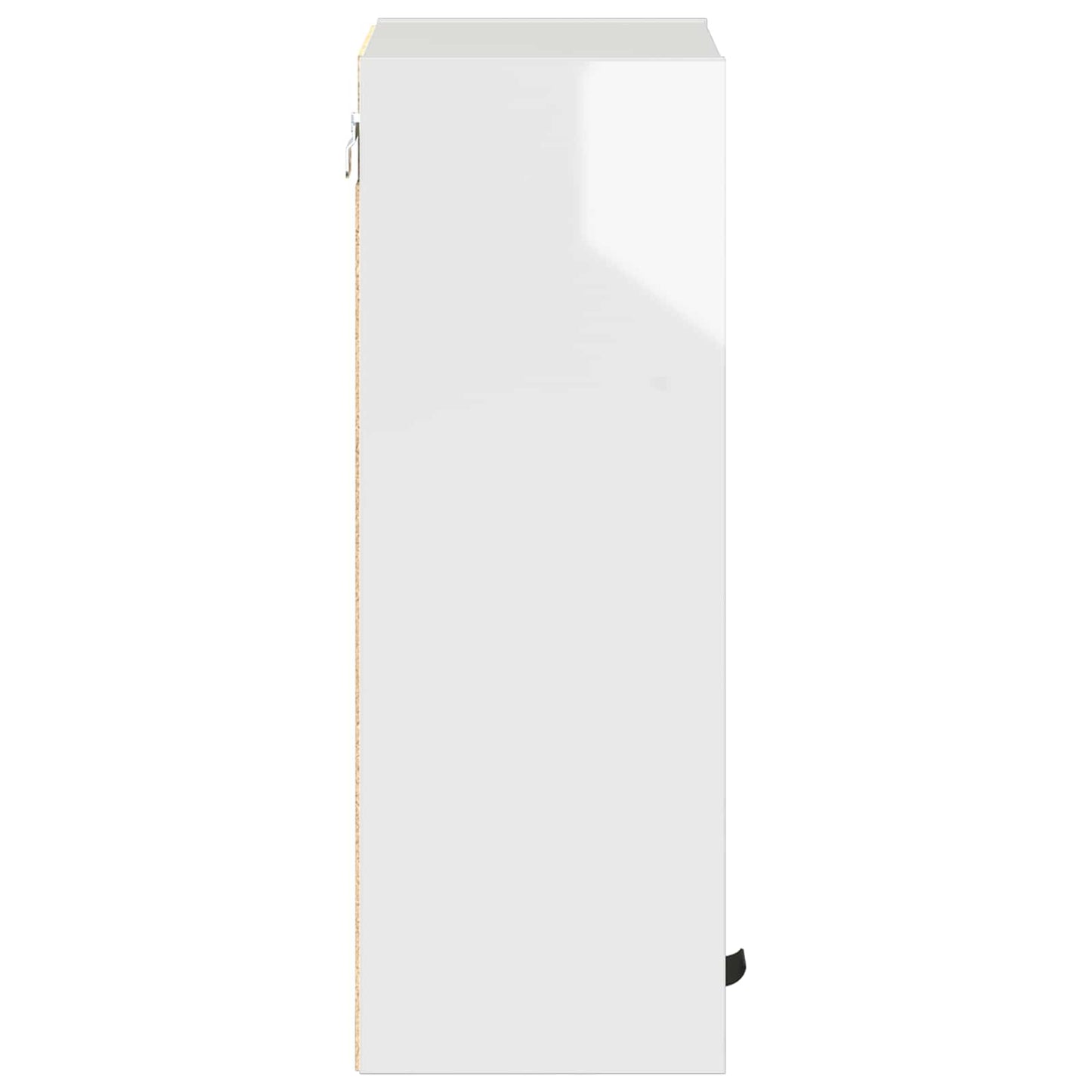 vidaXL Bathroom Cabinet High Gloss White 39 x 23.5 x 65 cm