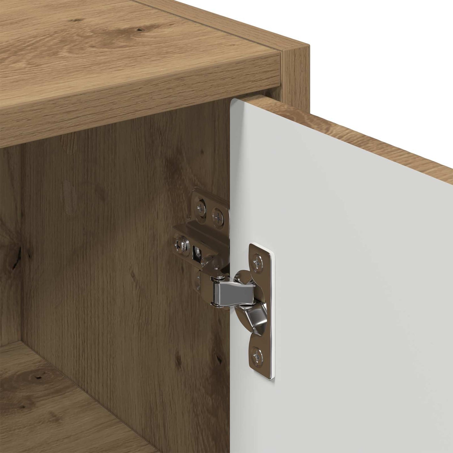 vidaXL Bathroom Cabinet Artisan Oak 39 x 23.5 x 65 cm