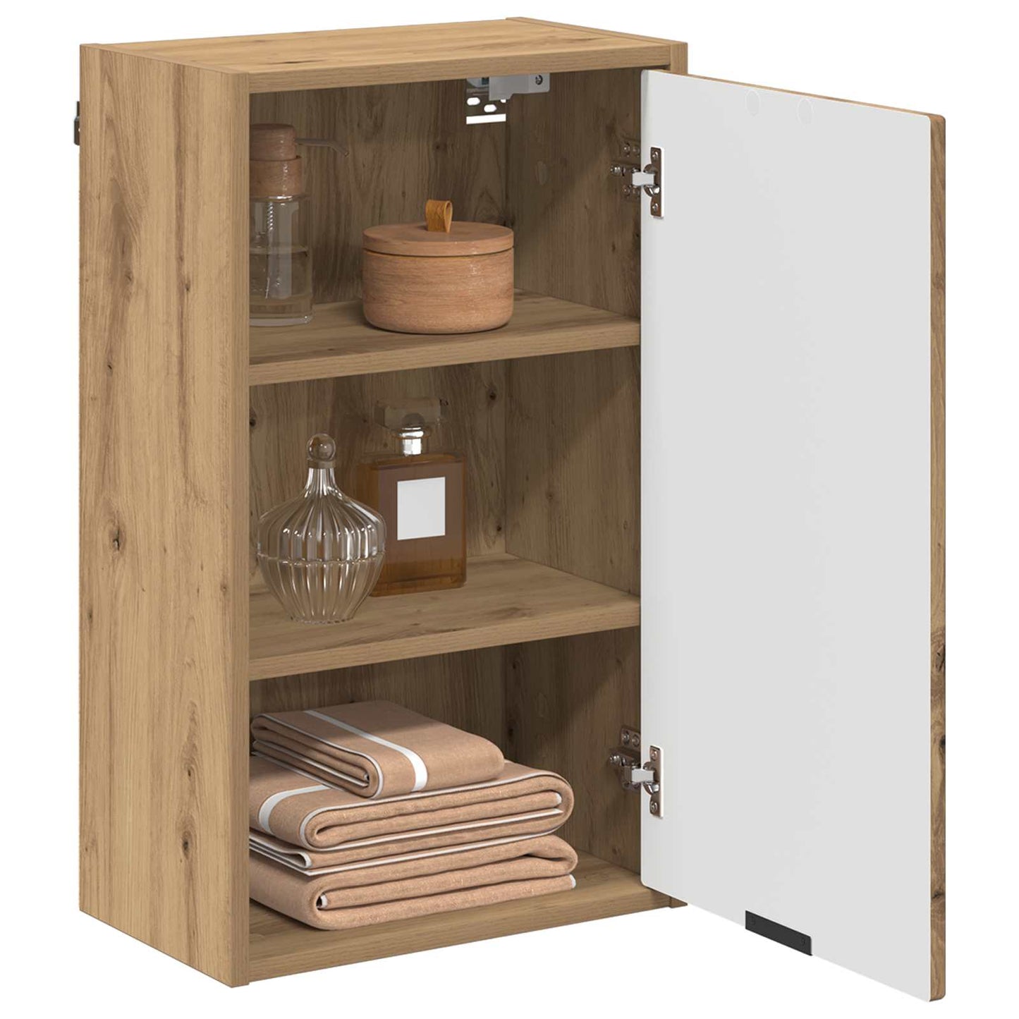 vidaXL Bathroom Cabinet Artisan Oak 39 x 23.5 x 65 cm