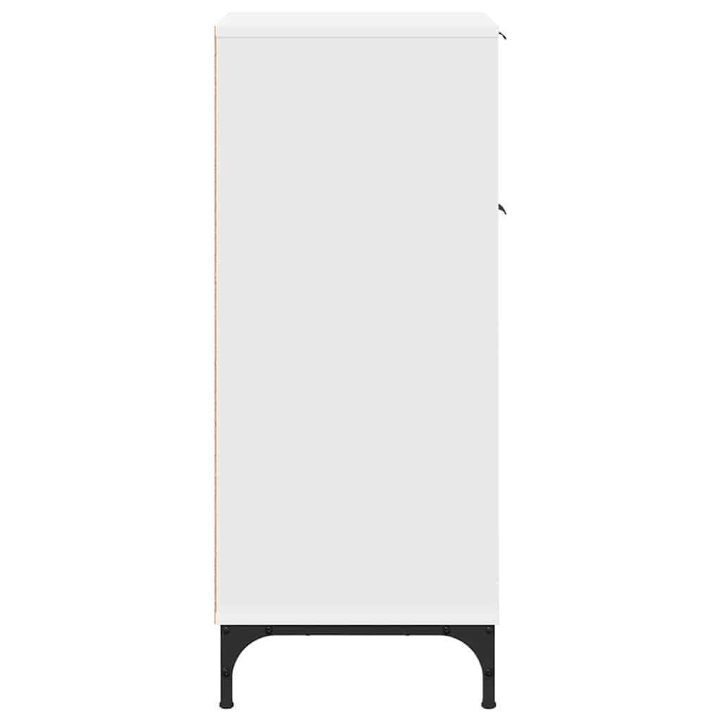 vidaXL Bathroom Cabinet with Drawer with Door White 39.5 x 36 x 88 cm