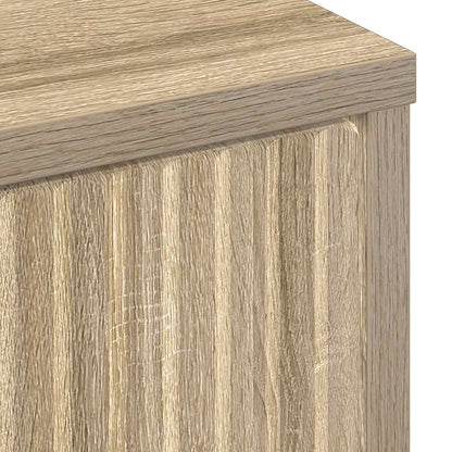 vidaXL Bathroom Cabinet with Drawer Sonoma Oak 39.5 x 36 x 88 cm